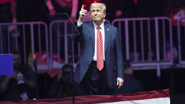 美國總統特朗普。