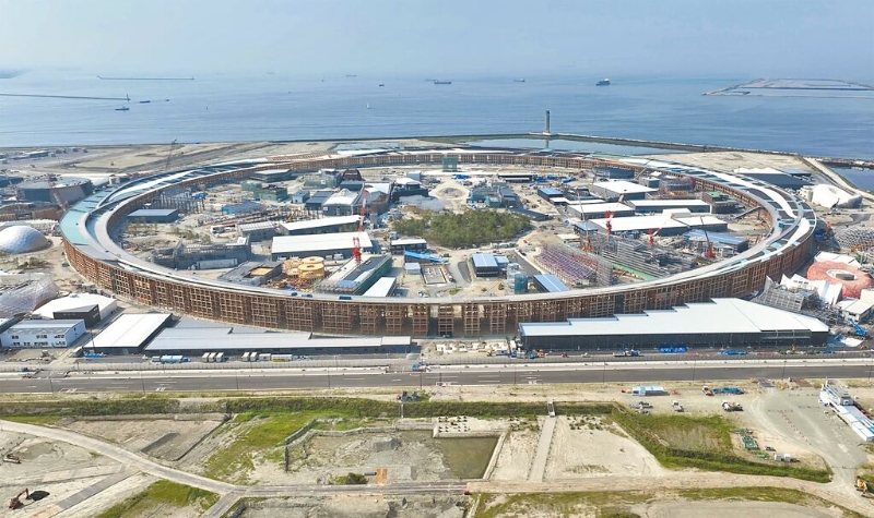 大阪世博會即將于4月13日開幕。（美聯社）