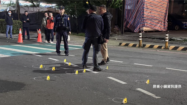 屏東深夜爆槍戰5人傷 屏東深夜爆槍戰5人傷