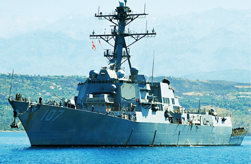 神盾驅逐艦“格雷夫利號”。