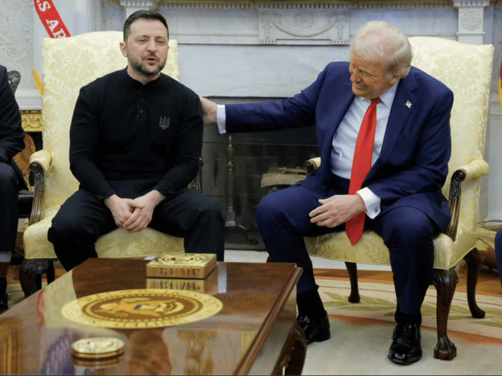 這是特朗普與澤連斯基于白宮“大吵”事件后，首次通話。 路透社.png