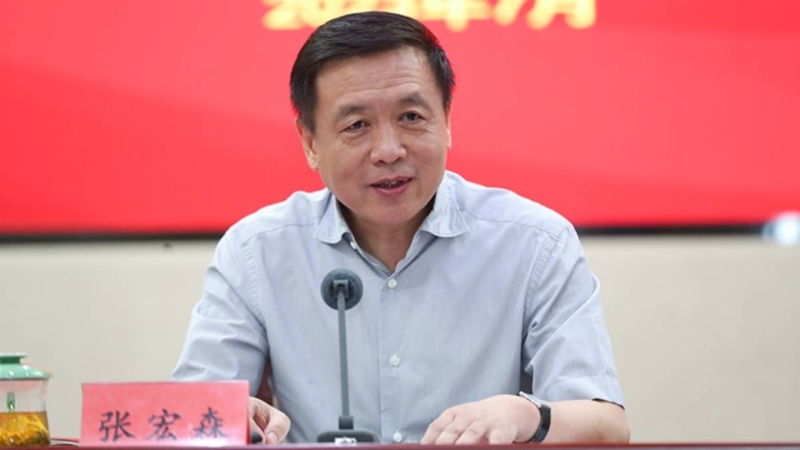 張宏森成為中國作協主席。 中國作家網