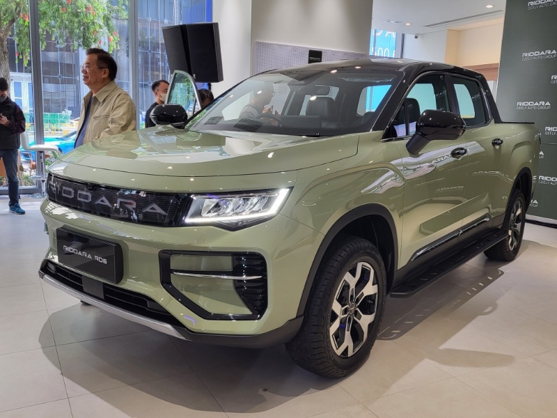 全新吉利雷達Riddara RD6是現時內地銷量第一的純電動皮卡車，市占率逾50%。