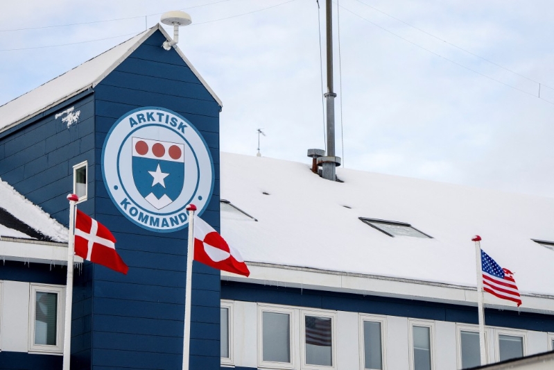 美國副總統夫人與代表團訪問格陵蘭。路透社