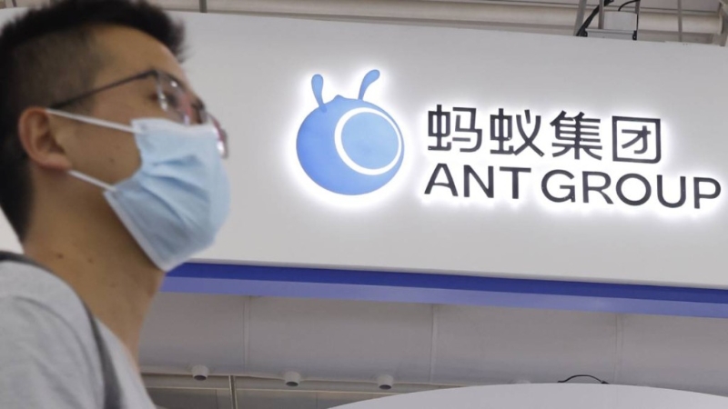 螞蟻集團指使用國產晶片訓練A1，成本大降兩成。中新社