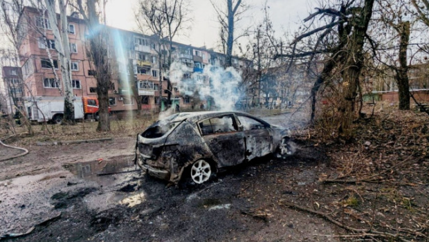 俄軍再轟炸澤連斯基家鄉 俄軍再轟炸澤連斯基家鄉