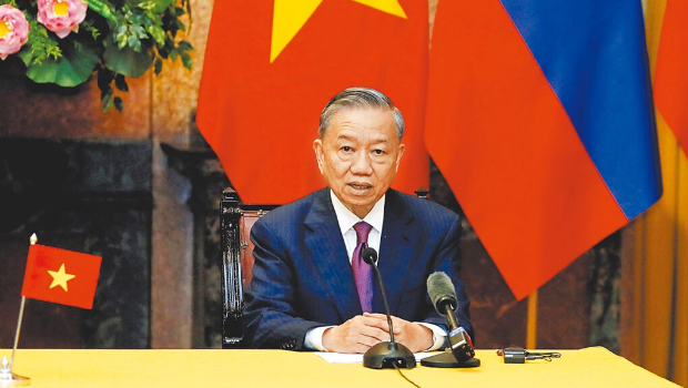 越南總書記蘇林4日與特朗普通電話，表示愿意將美國進口越南的商品關稅降至0％。