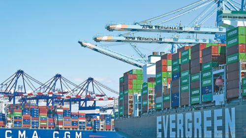 洛杉磯港口。