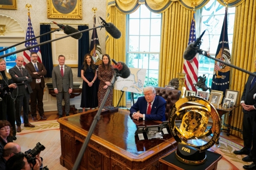 特朗普稱，美國不想傷害那些不想受到傷害的國家。路透社