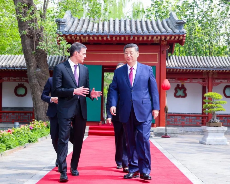 習近平會見西班牙首相