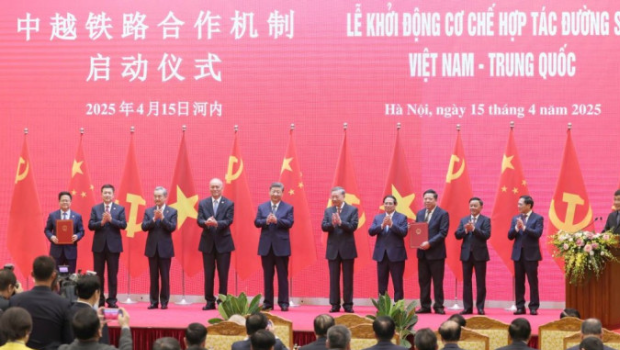 中越發表聯合聲明 中越發表聯合聲明