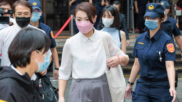 停職中的新竹市長高虹安。