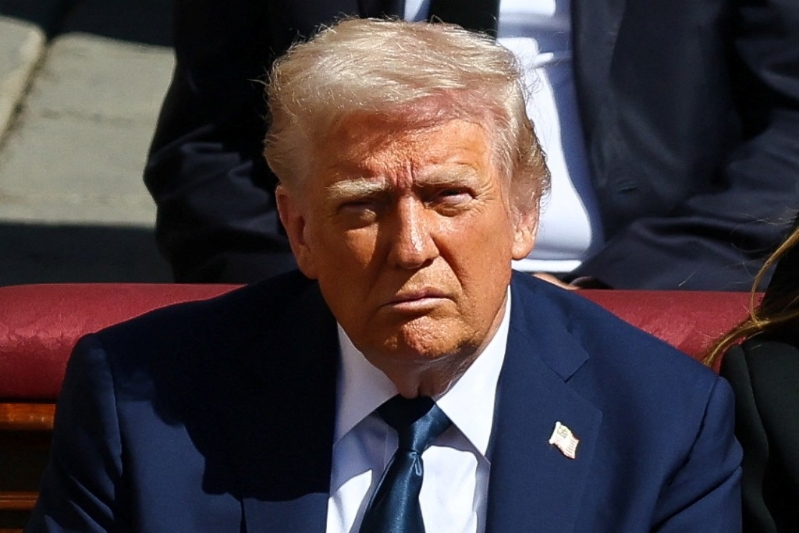 美國總統特朗普在其社交平臺發文。路透社