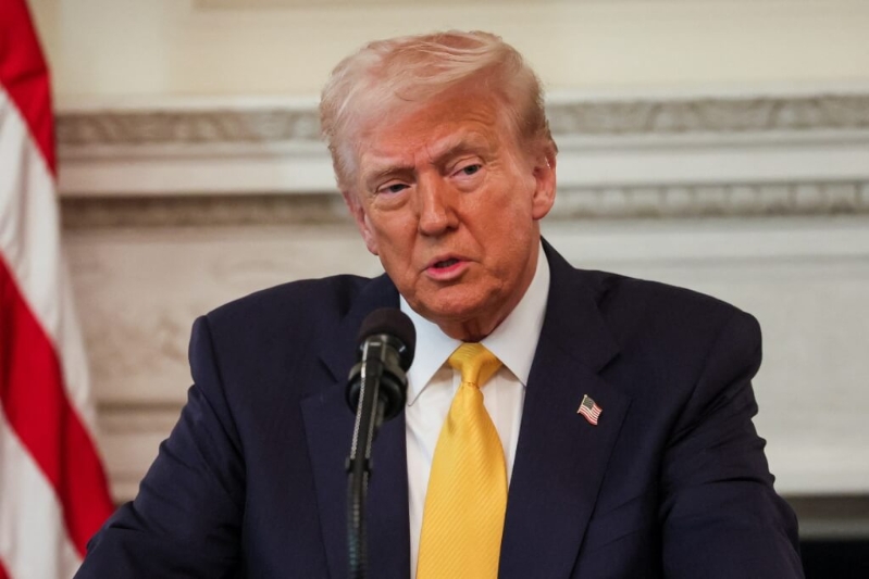 美國總統特朗普。路透社