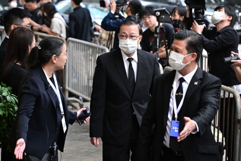 前人大常委譚耀忠。陳浩元攝