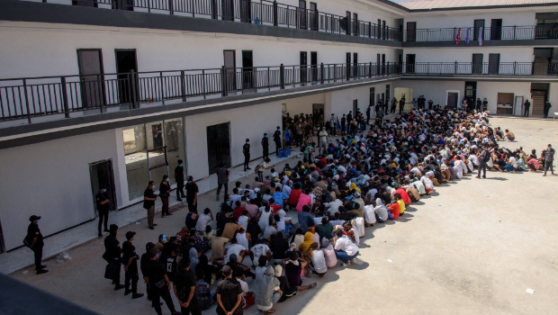 妙瓦底至少8個電詐園部署了“星鏈”。