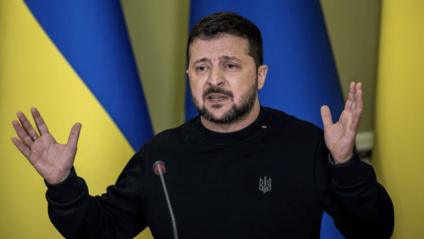 烏克蘭總統澤連斯基。