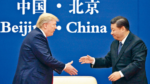 習近平與特朗普曾有多次會面。 習近平與特朗普曾有多次會面。