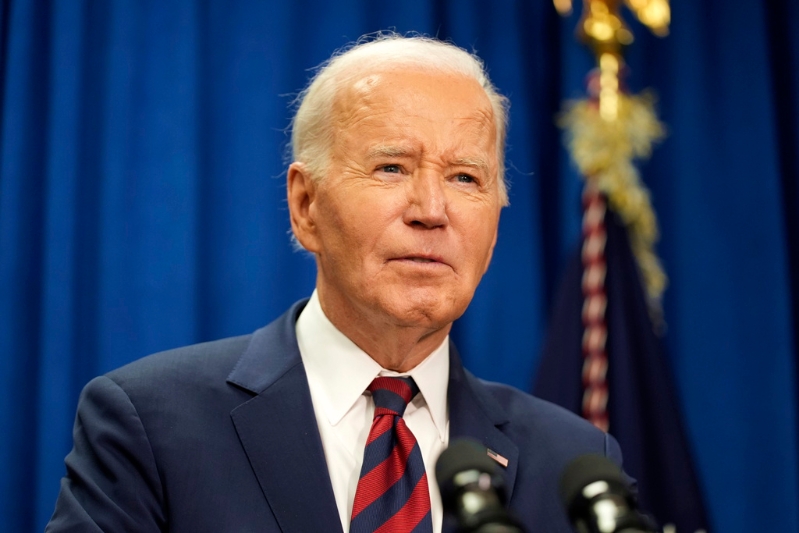 拜登。美聯社