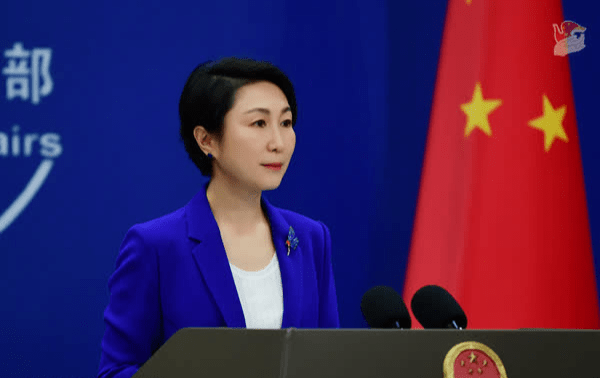 外交部發言人毛寧指。 外交部 外交部發言人毛寧指。 外交部