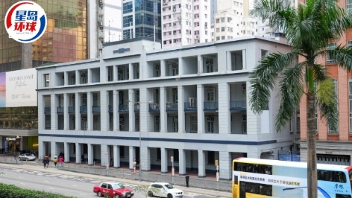 國際調解院選址在舊灣仔警署。 資料圖片