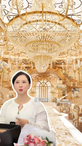 翁虹指自己2003年大排筵席結婚。