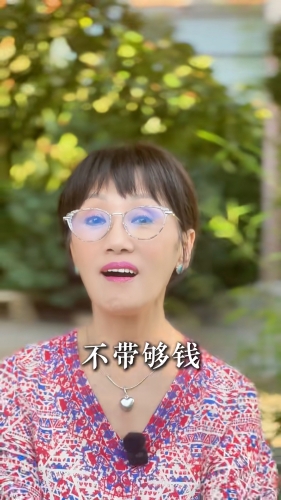 韓馬利指自己帶不夠錢「周身唔舒服」。1