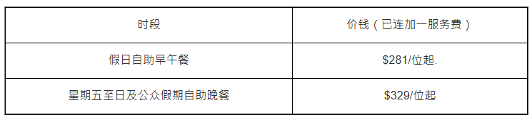 綠怡咖啡廳長者自助餐優惠價目表: 綠怡咖啡廳長者自助餐優惠價目表: