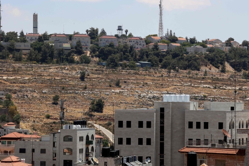 以色列宣布在被占領的約旦河西岸大規模擴建殖民區。法新社