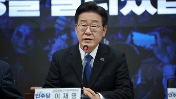 韓國總統候選人李在明。