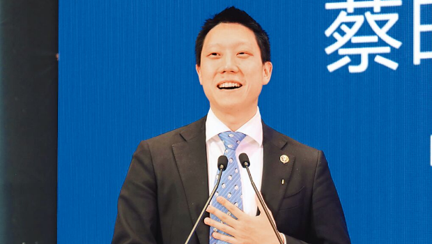 旺旺集團總經理蔡旺庭。