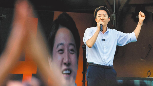 李俊錫試圖打破對峙 李俊錫試圖打破對峙