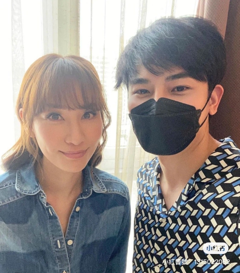 不過在該小紅書賬戶有兩張疑似徐子珊近照，見她狀態好fit。