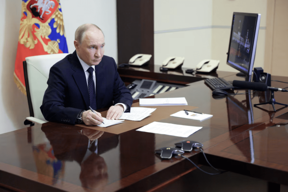 普京揚言對烏克蘭無人機襲擊事件展開報復。 路透社.png