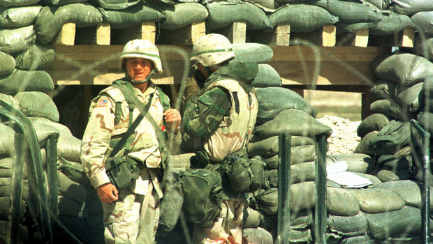 美軍在科威特的資料照。