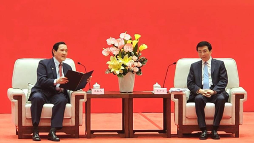 王滬寧見馬英九 王滬寧見馬英九