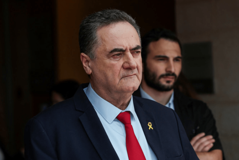 以色列國防部長卡茨（Israel Katz）。 路透社