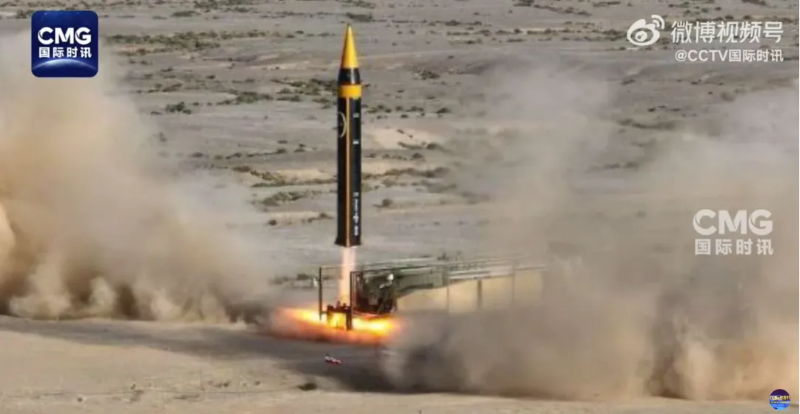 伊朗向以色列發射“最強導彈” 伊朗向以色列發射“最強導彈”