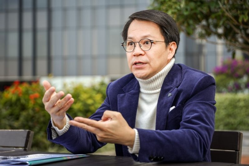 陳克勤表示，民建聯尊重各成員有其選擇。