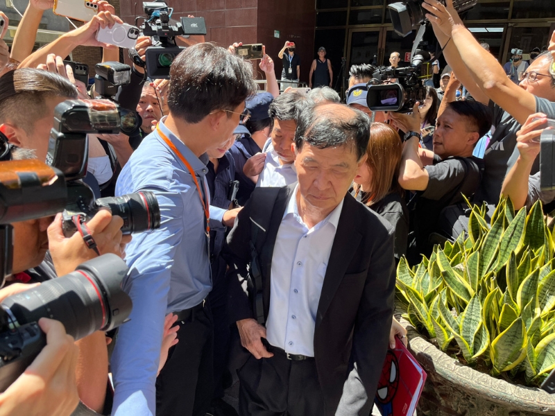 彭振聲聽聞妻子死訊后哀號痛哭。中時新聞網資料照