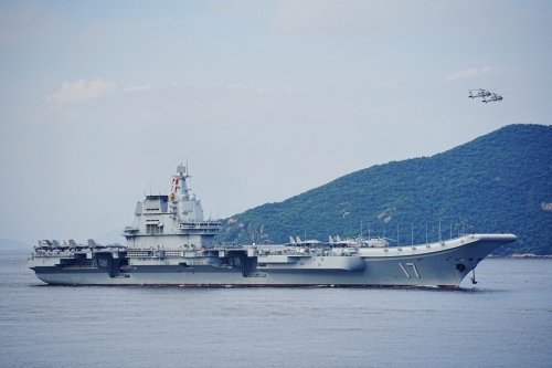 山東艦 - 山東艦航母編隊訪港。