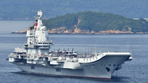 山東艦訪港 山東艦訪港