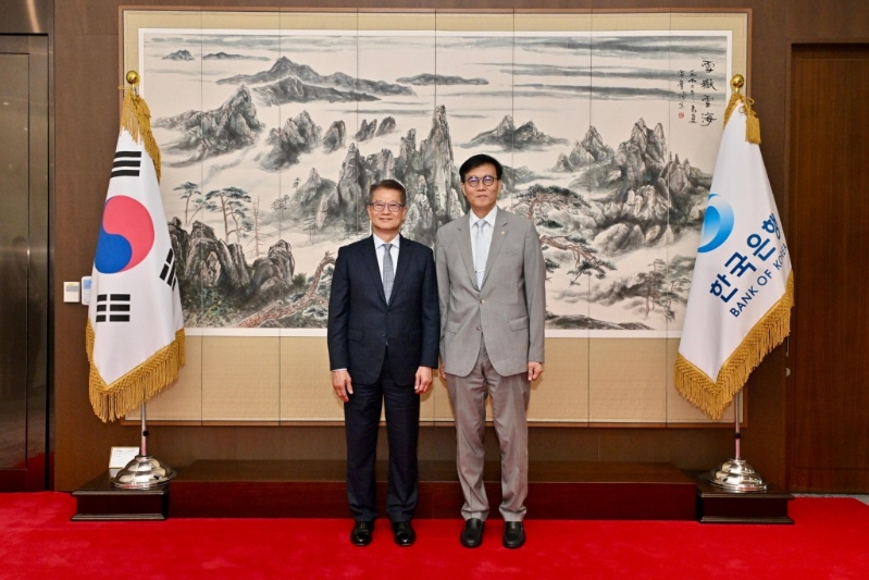 陳茂波(左) 陳茂波(左)