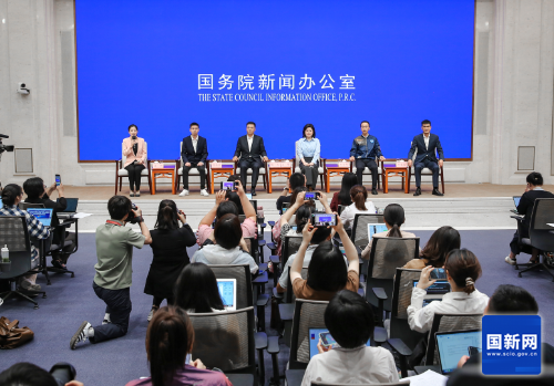 中外記者見面會現場