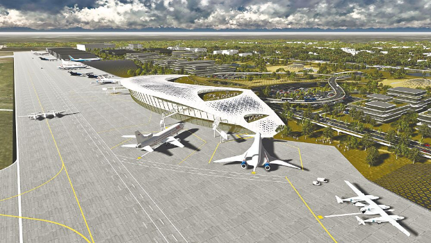 美國積極發展太空港計劃，由美國聯邦航空總署（FAA）主導，圖為太空港示意圖。