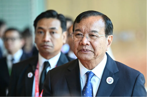 柬埔寨副首相兼外交大臣布拉索昆(資料圖) 柬埔寨副首相兼外交大臣布拉索昆(資料圖)