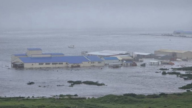 俄8.8強震第一波海嘯來了 俄8.8強震第一波海嘯來了