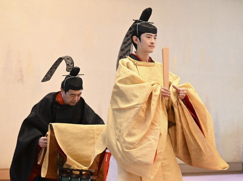 今次是日本皇室相隔40年后再辦成年禮。