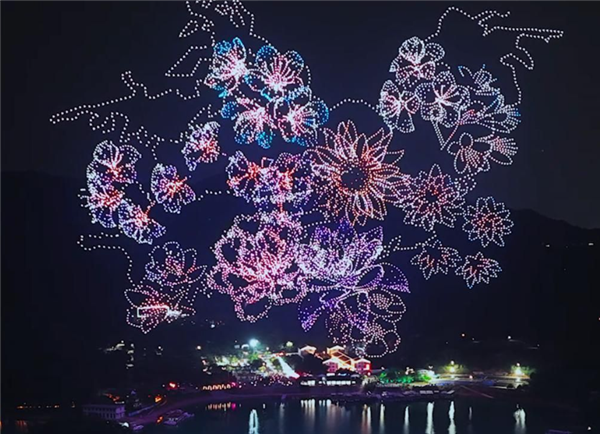 中國科技公司展示新型無人機貨柜收發集群技術:一鍵快速放飛和回收數千架無人機