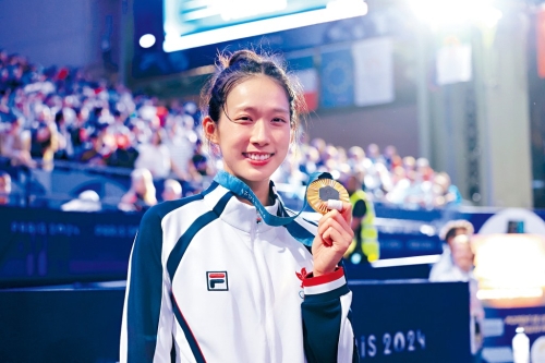 江旻憓在巴黎奧運歷史性奪金后退役。